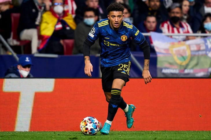 Jadon Sancho có thể sớm rời Man United ngay trong tháng 1 - Ảnh: QSI