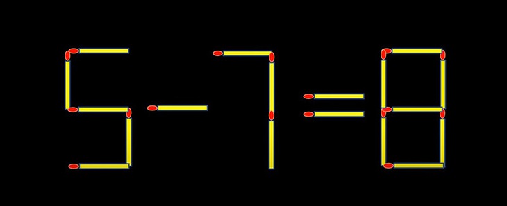 Thử tài IQ: Di chuyển một que diêm để 4x4=1-5 thành phép tính đúng- Ảnh 3.