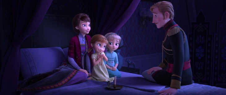 Các nhân vật trong phim Frozen 2. 