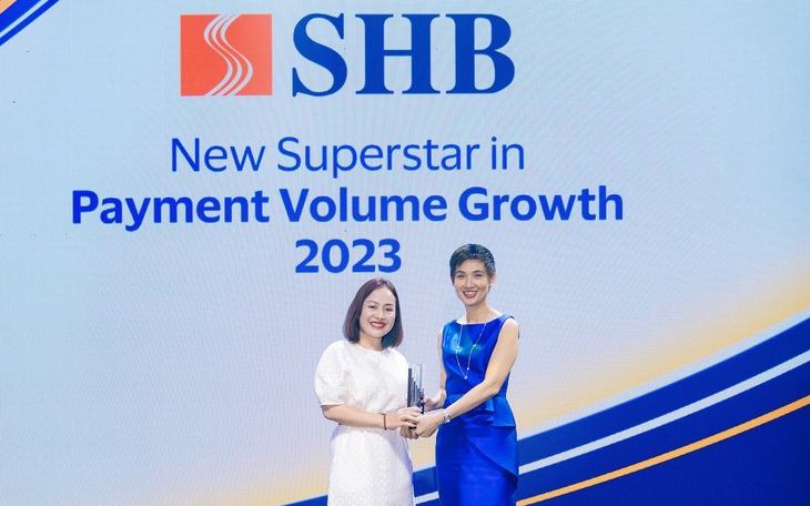 SHB được vinh danh là ‘Ngôi sao tăng trưởng thẻ năm 2023’