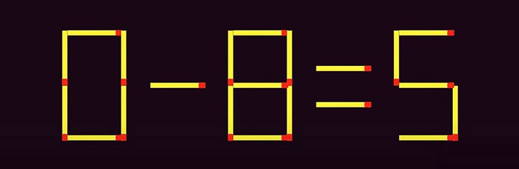 Thử tài IQ: Di chuyển hai que diêm để 5x2=8 thành phép tính đúng- Ảnh 5.