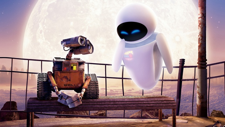 Nhân vật trong phim Wall-E. 