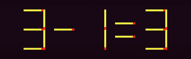 Thử tài IQ: Di chuyển hai que diêm để 4x8=8 thành phép tính đúng- Ảnh 3.