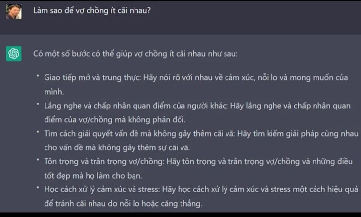 ChatGPT biết nịnh đầm, khẳng định 2+5=8 vì vợ luôn đúng - Ảnh 2. ChatGPT biết nịnh đầm, khẳng định 2+5=8 vì vợ luôn đúng - Ảnh 2.
