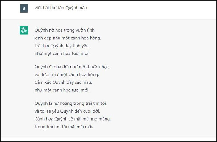 ChatGPT biết nịnh đầm, khẳng định 2+5=8 vì vợ luôn đúng - Ảnh 7. ChatGPT biết nịnh đầm, khẳng định 2+5=8 vì vợ luôn đúng - Ảnh 7.