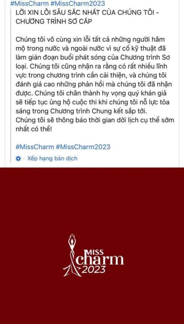 Miss Charm ơi, đừng xin lỗi nữa được không? - Ảnh 4.