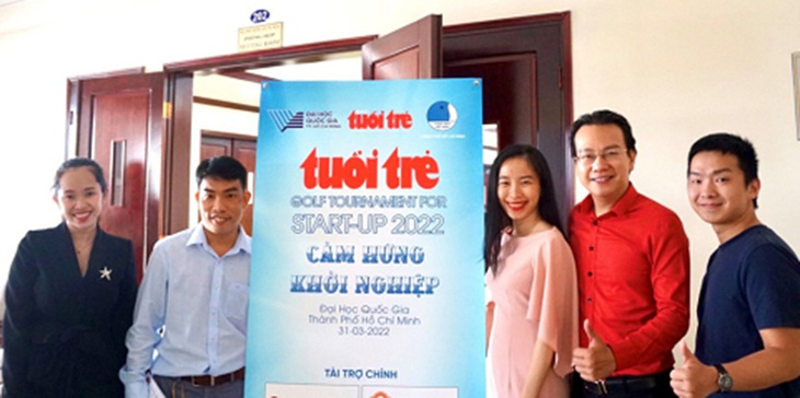 Sáng lập viên một số start-up nhận giải thưởng khởi nghiệp “Tuổi Trẻ Golf Tournament for Start-up 2022”,hoạt động thường niên cần thiết và hiệu quả cho hành trình khởi nghiệp của giới trẻ - Ảnh: T.CẢNH