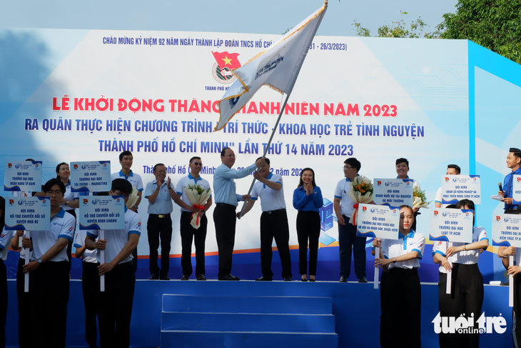 TP.HCM khởi động Tháng thanh niên 2023 - Ảnh 1.