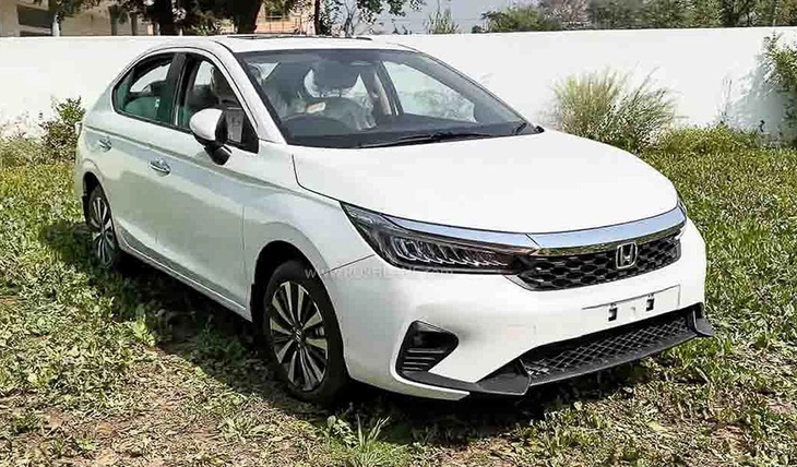 Honda City 2023 lộ diện ngoài đời thực: Vỏ cũ, thêm cửa sổ trời - Ảnh 2. Honda City 2023 lộ diện ngoài đời thực: Vỏ cũ, thêm cửa sổ trời - Ảnh 2.