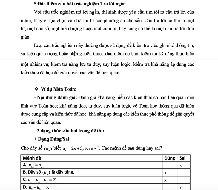 Kỳ thi đánh giá năng lực Trường ĐH Ngân hàng TP.HCM khác biệt ra sao? - Ảnh 4.