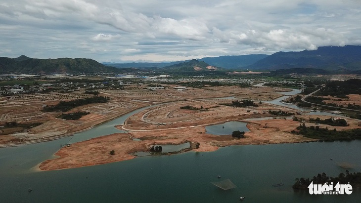 Một góc dự án Golden Hills do công ty Trung Nam làm chủ đầu tư tại quận Liên Chiểu, TP Đà Nẵng - Ảnh: TẤN LỰC