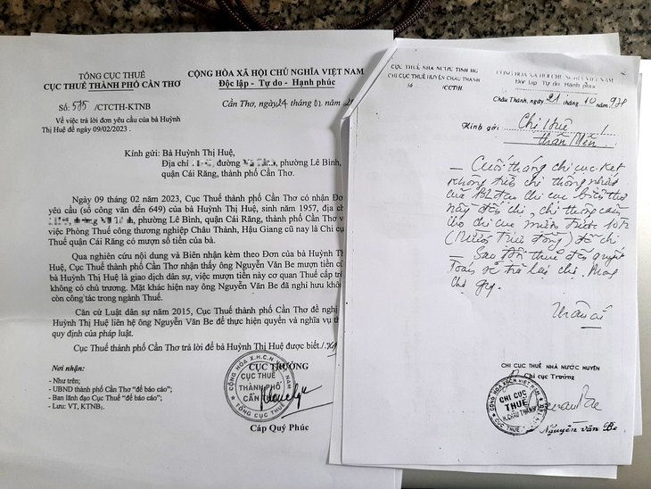 Lấy danh nghĩa lãnh đạo cơ quan thuế ở Cần Thơ mượn tiền của người dân hơn 30 năm chưa trả - Ảnh 1.