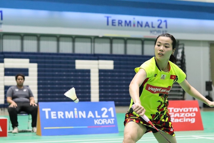 Thùy Linh thua đối thủ kém 45 bậc ở chung kết Thailand International Challenge - Ảnh 1.