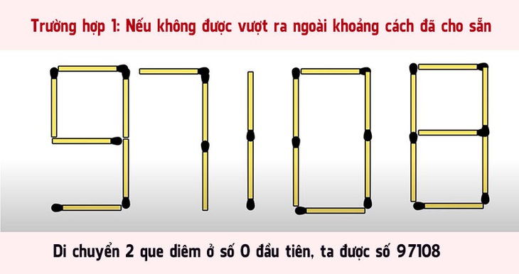 Di chuyển 2 que diêm để được số lớn nhất từ số 5008 - Ảnh 3.