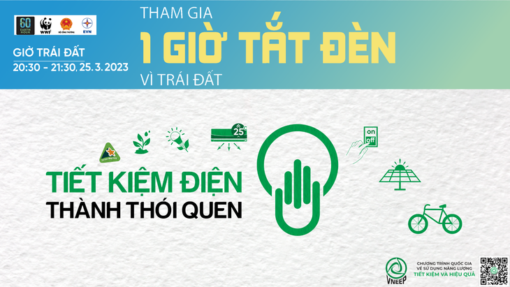 Hưởng ứng Giờ Trái đất: Làm gì để tiết kiệm điện hiệu quả nhất? - Ảnh 1.