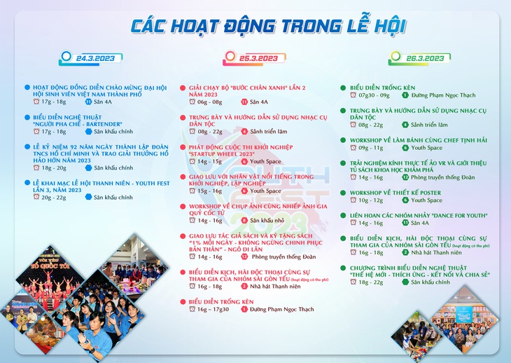 Công bố Lễ hội thanh niên Youth Fest 2023 tại TP.HCM - Ảnh 2.