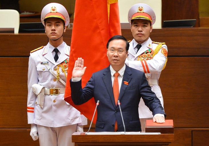 Chủ tịch nước Võ Văn Thưởng mượn thơ Xuân Diệu nói thay lòng mình: Tôi cùng xương thịt với Nhân dân - Ảnh 1.