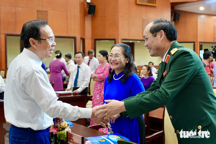 Bí thư Nguyễn Văn Nên: Ngày càng xuất hiện nhiều cách làm mới với tinh thần dám nghĩ dám làm - Ảnh 1.