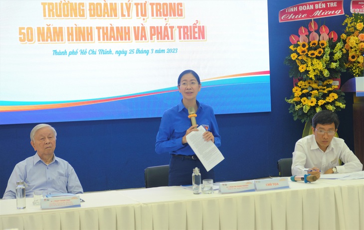 Trường Đoàn Lý Tự Trọng: 50 năm ươm tạo cán bộ thanh niên - Ảnh 1.