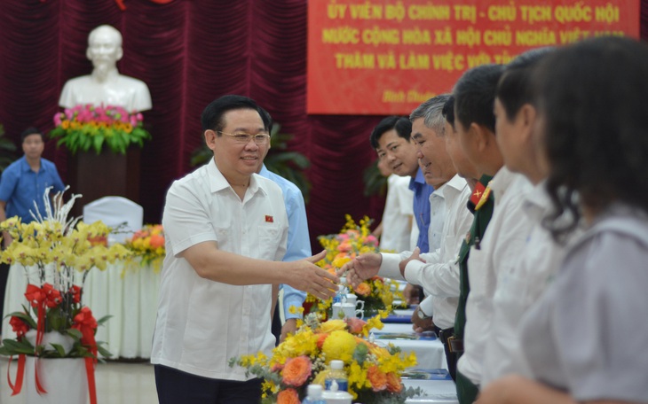 Chủ tịch Quốc hội: 'Bình Thuận phải biến từ khô - khó - khổ sang xanh - sạch - đẹp - giàu'