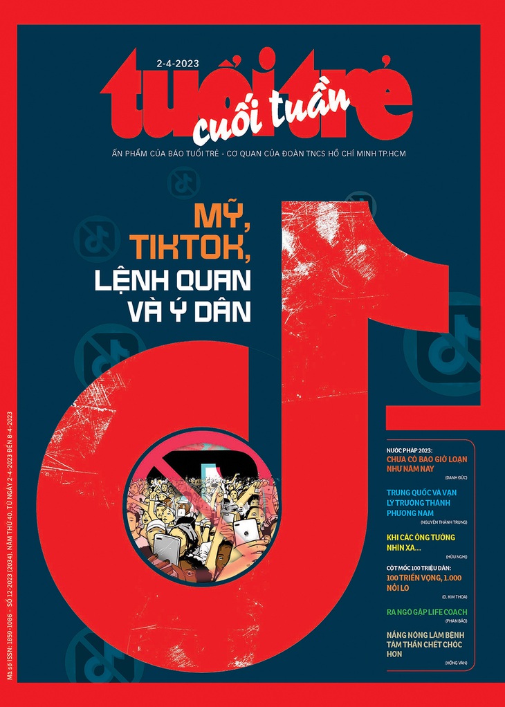 Tuổi Trẻ Cuối Tuần số 12-2023: &quot;TikTok, Mỹ, lệnh quan và ý dân&quot; - Ảnh 1.