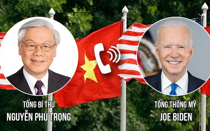 Tổng bí thư Nguyễn Phú Trọng điện đàm với Tổng thống Mỹ Joe Biden