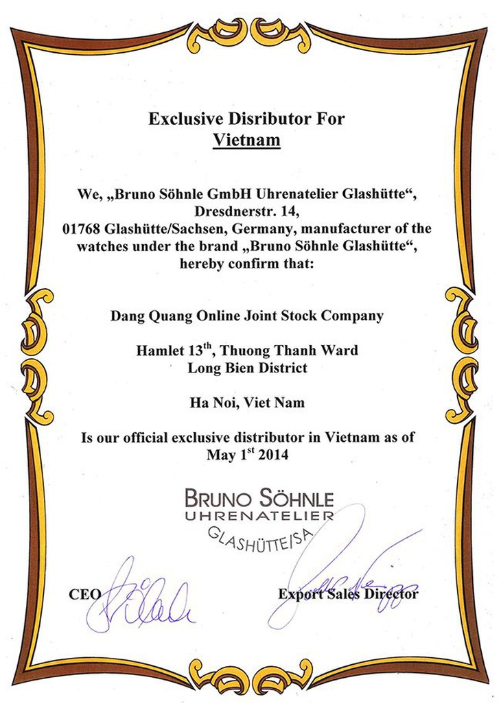 Đồng hồ Bruno Sohnle - Món quà ý nghĩa cho 8-3 - Ảnh 2. Đồng hồ Bruno Sohnle - Món quà ý nghĩa cho 8-3 - Ảnh 2.