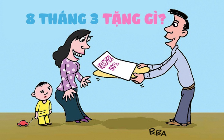 Voucher thiết thực nhất ngày 8 tháng 3