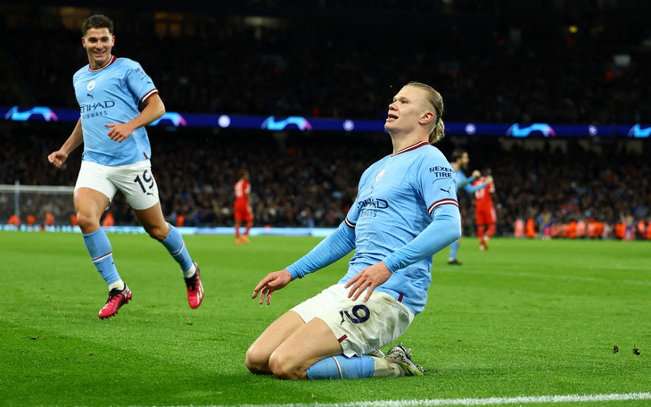 Man City 'nhấn chìm' Bayern ở tứ kết lượt đi Champions League