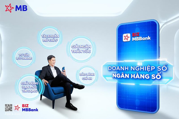 MB giảm 1% lãi suất khi vay online, cơ hội cho doanh nghiệp SMEs - Ảnh 2.