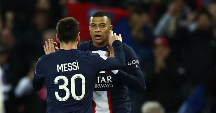 Messi, Mbappe cùng ghi bàn, PSG nhấn chìm Lens - Ảnh 1.