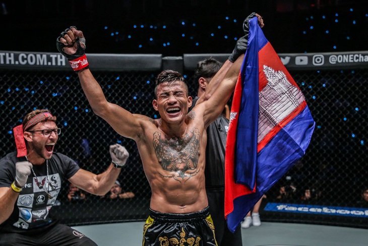 Võ sĩ Chan Rothana (Campuchia) đại diện cho Kun Khmer ở Giải One Championship - Ảnh: One Championship