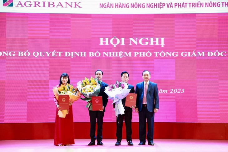 Agribank bổ nhiệm ba phó tổng giám đốc - Ảnh: AGR