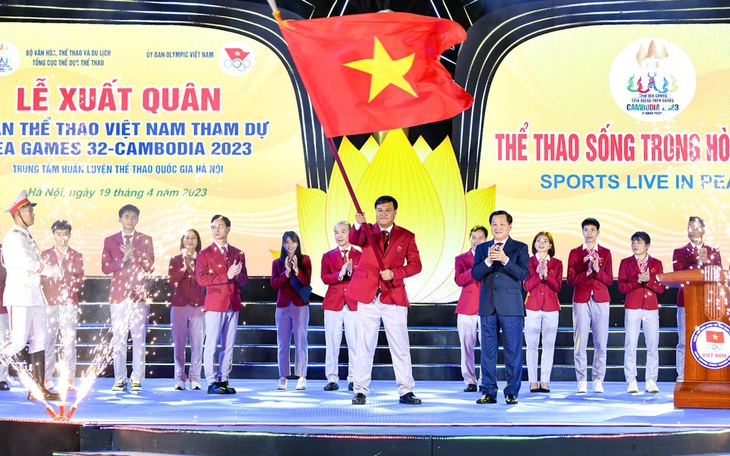 Đoàn thể thao Việt Nam lên đường dự SEA Games 32