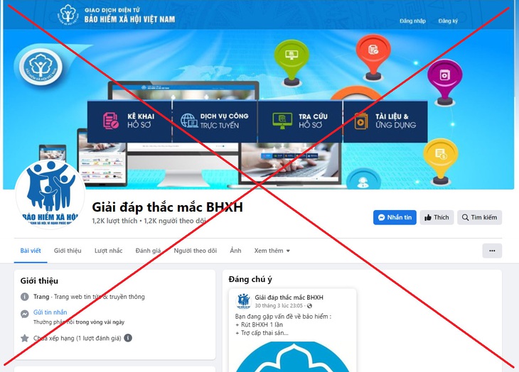 Cảnh báo lừa gộp, chốt sổ bảo hiểm xã hội nhanh qua mạng xã hội - Ảnh 1.