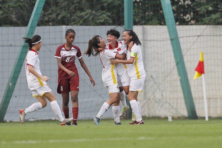 Tuyển U17 nữ Việt Nam thắng 5-0 ngày ra quân vòng loại châu Á - Ảnh 1.