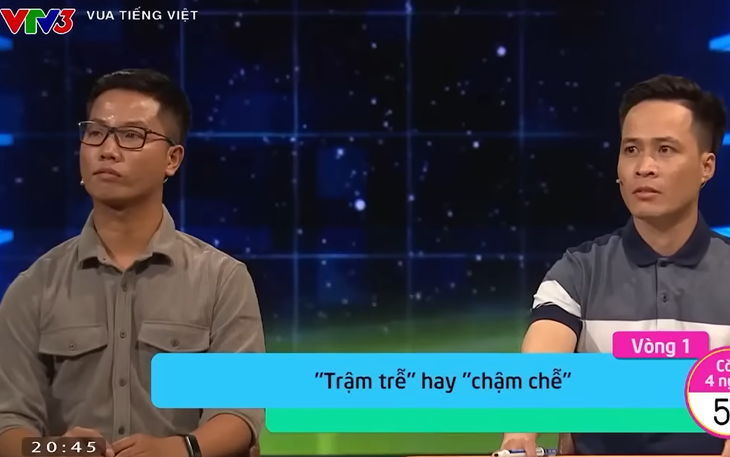 Chương trình Vua tiếng Việt sai chính tả