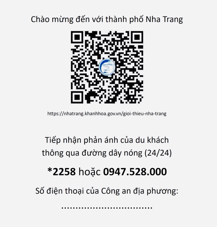 Nha Trang dán mã QR quảng bá du lịch dịp lễ 30-4 - Ảnh 2.