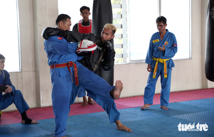 Vovinam Campuchia luyện công tại Việt Nam chờ lấy HCV SEA Games - Ảnh 2.