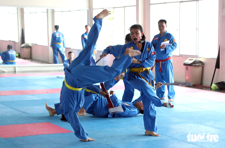 Vovinam Campuchia luyện công tại Việt Nam chờ lấy HCV SEA Games - Ảnh 5.