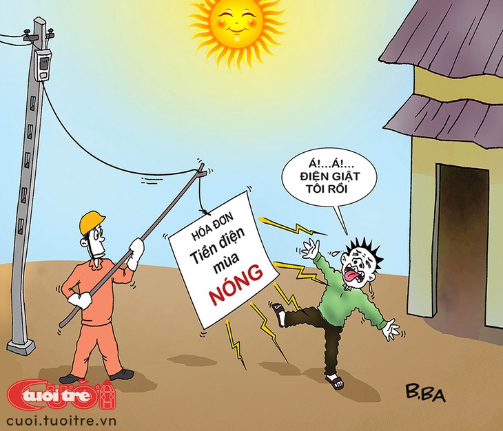 Quá chủ quan nên bị ông Mặt trời giật tung người - Ảnh 1. Quá chủ quan nên bị ông Mặt trời giật tung người - Ảnh 1.