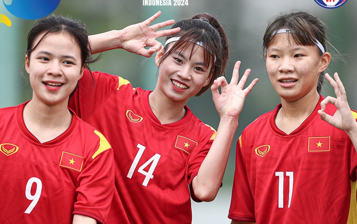 U17 nữ Việt Nam thắng 3-0, đi tiếp tại vòng loại Giải U17 nữ châu Á 2024