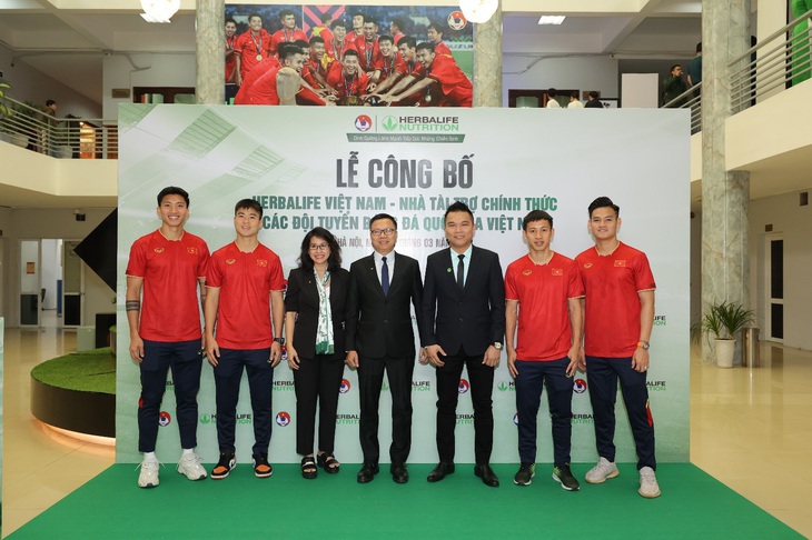 Truyền cảm hứng về lối sống năng động, khỏe mạnh - Ảnh 1. Herbalife Việt Nam tin chắc việc hợp tác cùng LĐBĐVN sẽ góp phần nâng tầm thành tích của bóng đá nước nhà