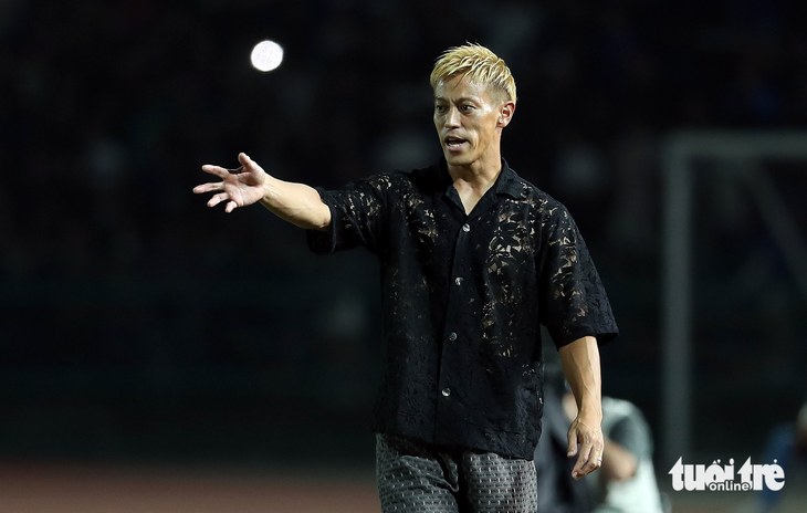 Cảm xúc của HLV Keisuke Honda khi U22 Campuchia thắng đậm Timor Leste - Ảnh 2.