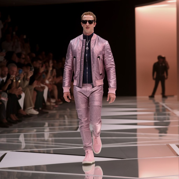 Mark Zuckerberg lên đồ catwalk, đốt cháy sàn runway - Ảnh 5.