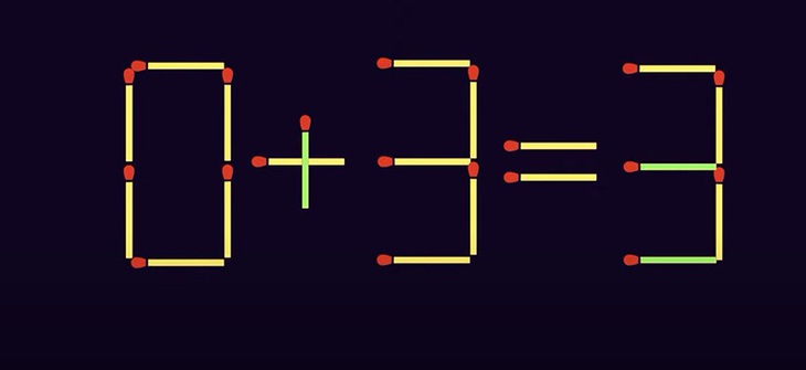 Di chuyển 2 que diêm để biến phép tính 0+1= 9 thành đúng - Ảnh 12.