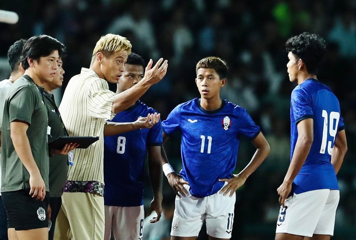 SEA Games 32: Chủ nhà U22 Campuchia bị loại - Ảnh 1.