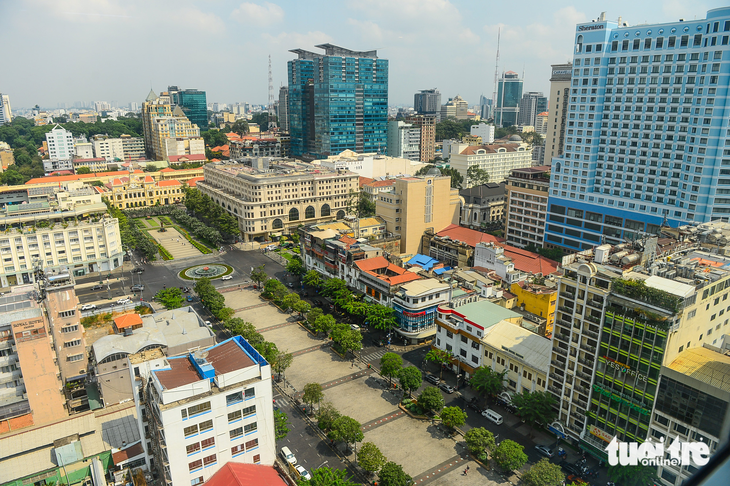 Phố đi bộ Nguyễn Huệ - Ảnh: QUANG ĐỊNH