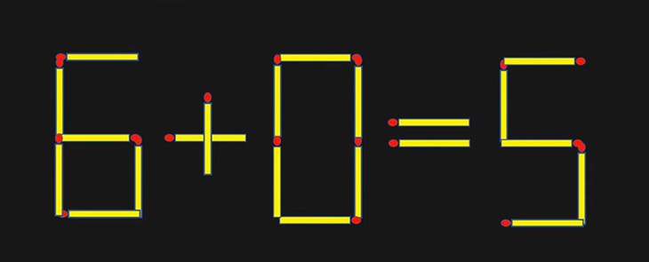 Di chuyển 2 que diêm để 1+1=5 thành phép tính đúng - Ảnh 7.