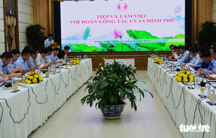 Đồng Tháp, An Giang đề nghị loạt dự án, cơ chế để tăng tốc phát triển - Ảnh 1. Đồng Tháp, An Giang đề nghị loạt dự án, cơ chế để tăng tốc phát triển - Ảnh 1.